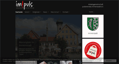 Desktop Screenshot of impuls-immenstadt.de